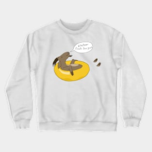 Whatever floats your goat Crewneck Sweatshirt